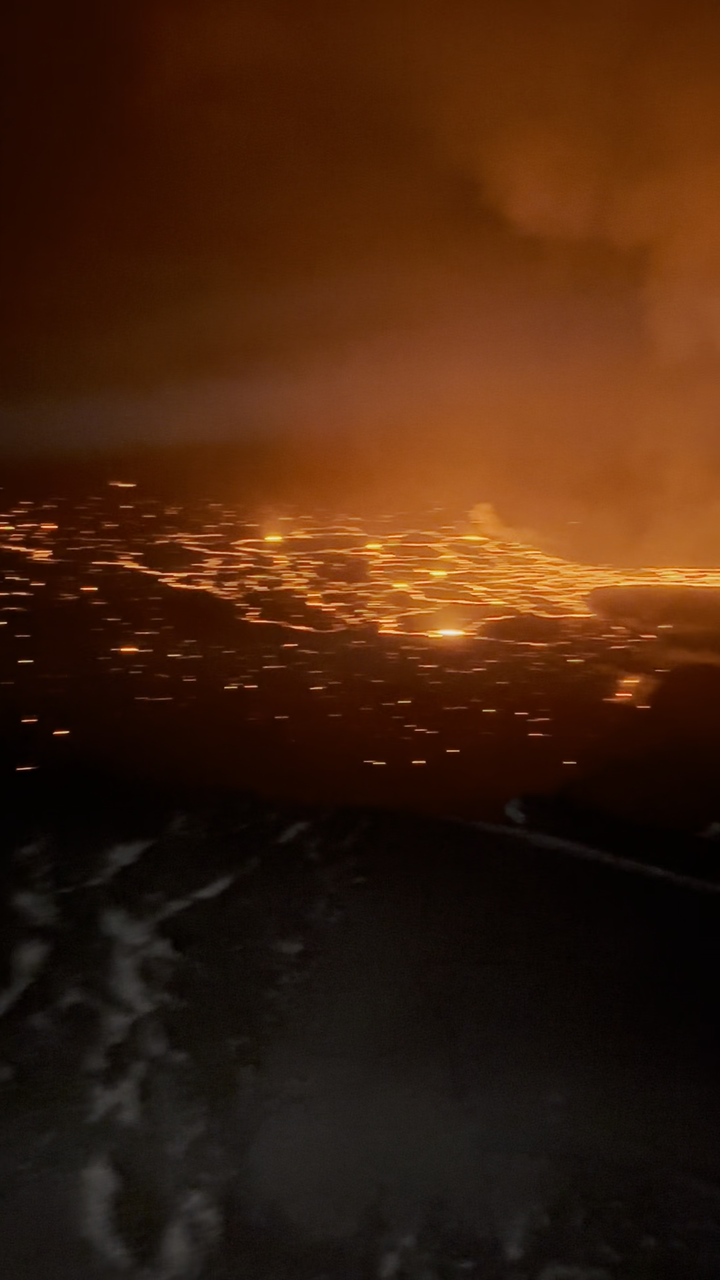 On the verge of fire